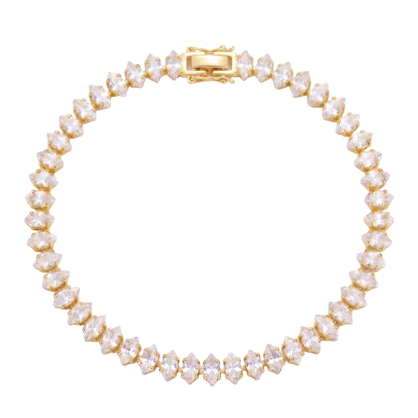 Marquise Cut Tennis Bracelet
