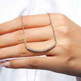 Nicole Necklace - White Gold