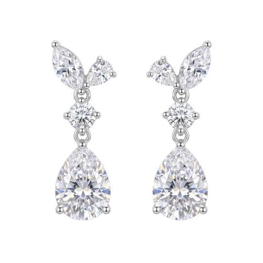 Amelia Pear Drop Earrings
