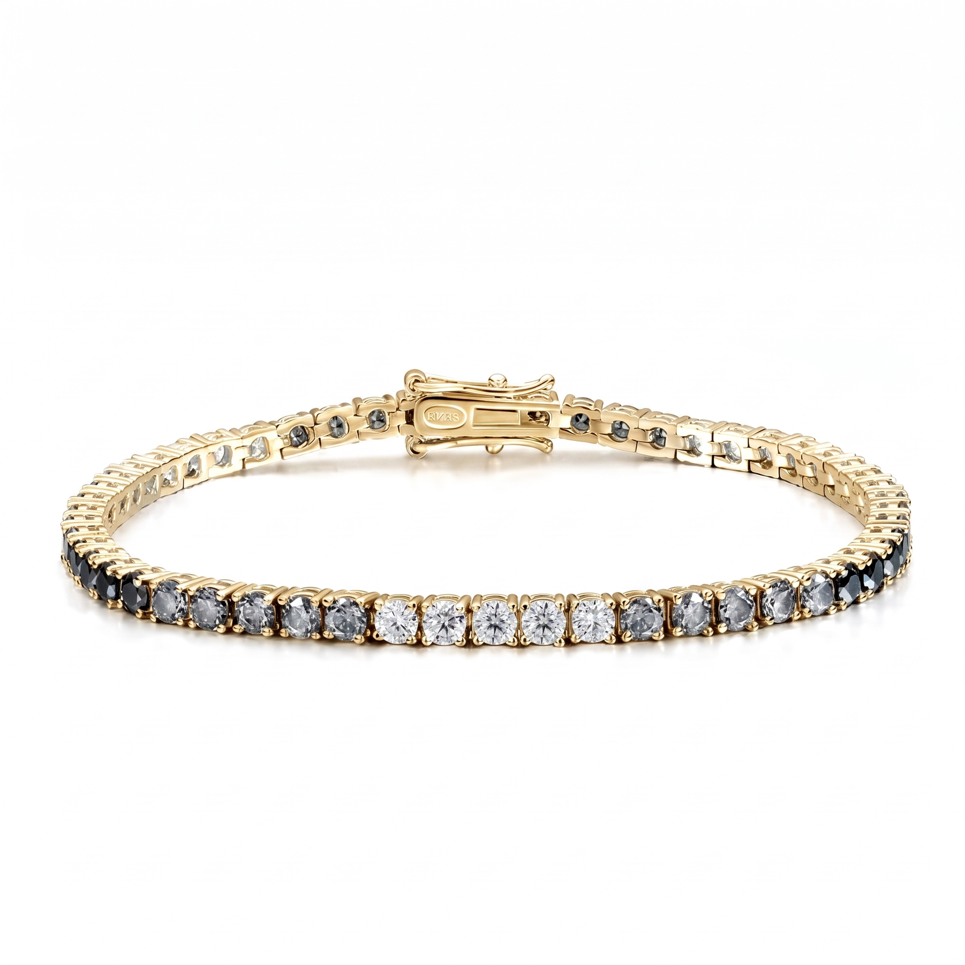 Ombré Tennis Bracelet - Gold