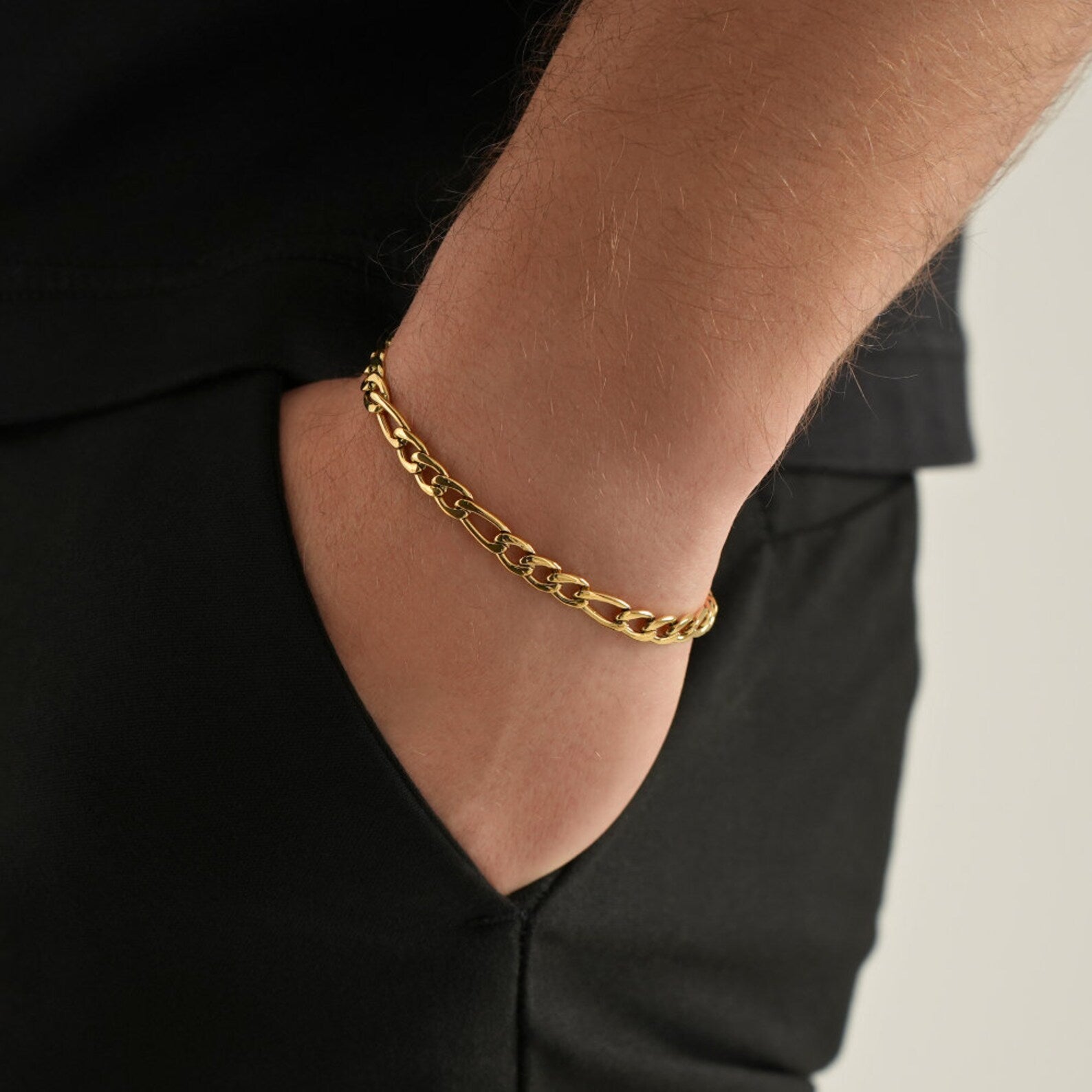 FIGARO BRACELET GOLD 5MM
