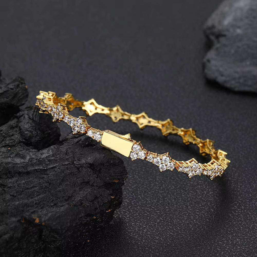 Nexa Tennis Bracelet – Gold