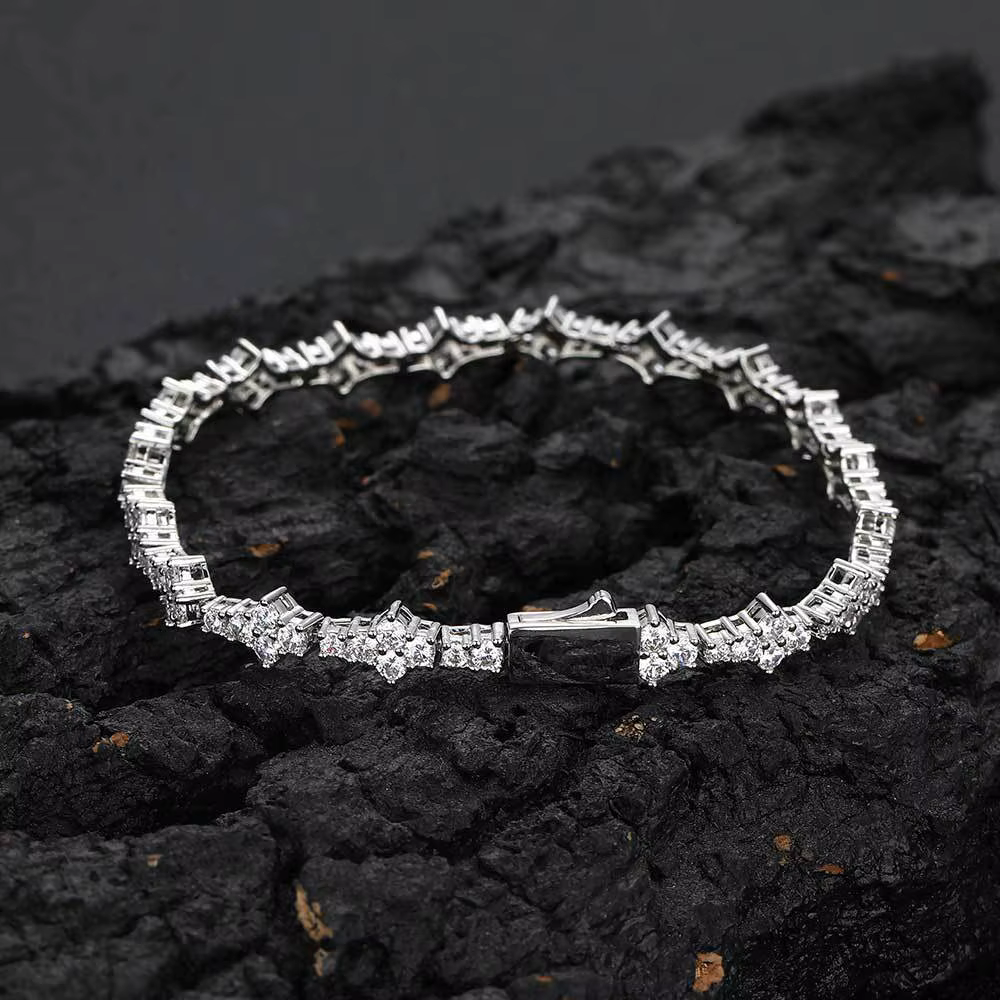 Nexa Tennis Bracelet – White Gold