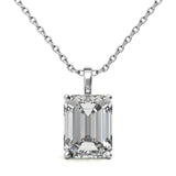 Emerald Pendant Necklace