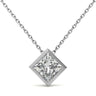 Astra Princess Cut Necklace