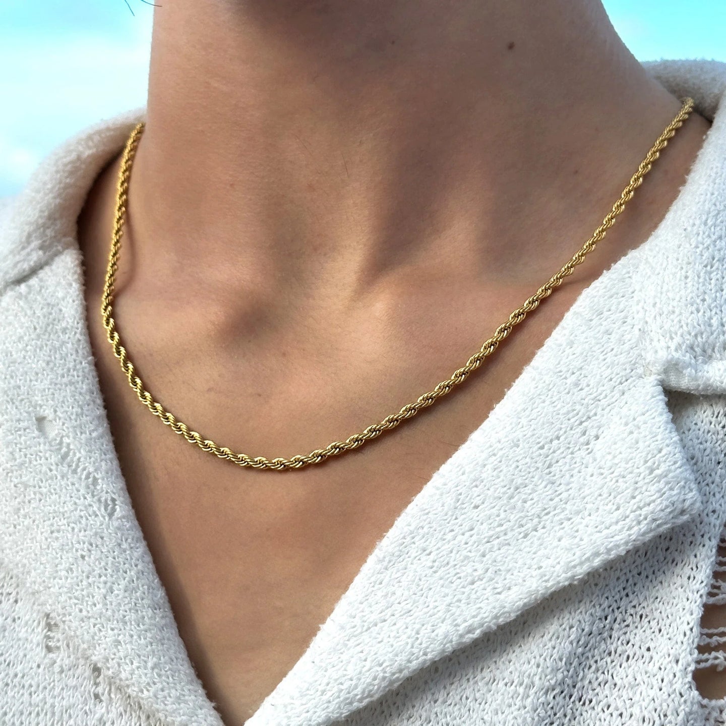 Rope Chain 3MM Gold