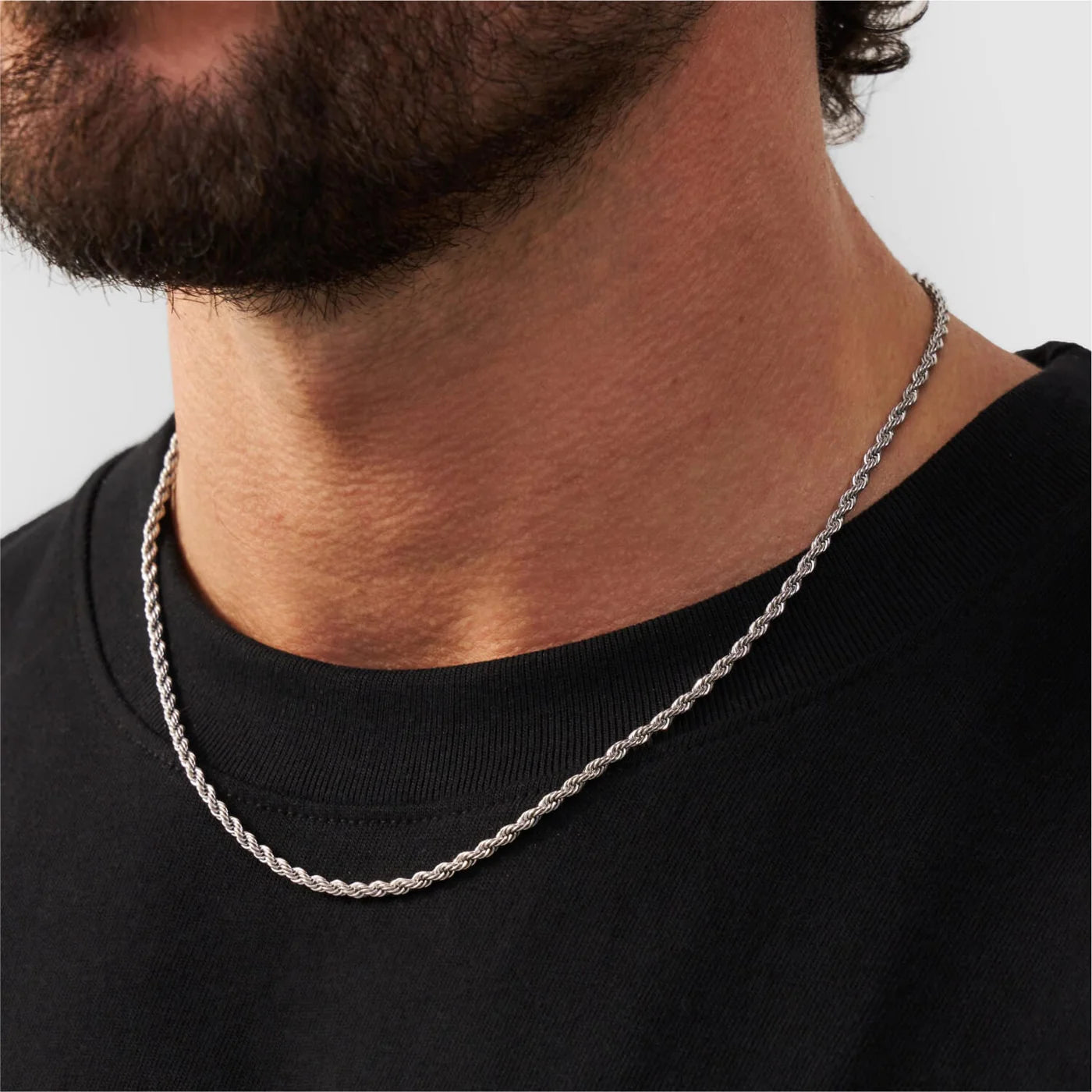 Rope Chain 3MM Silver