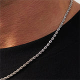 Rope Chain 3MM Silver