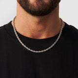 Rope Chain 5MM Silver