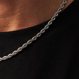 Rope Chain 5MM Silver