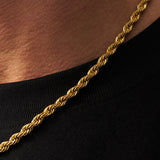 Rope Chain 5MM Gold