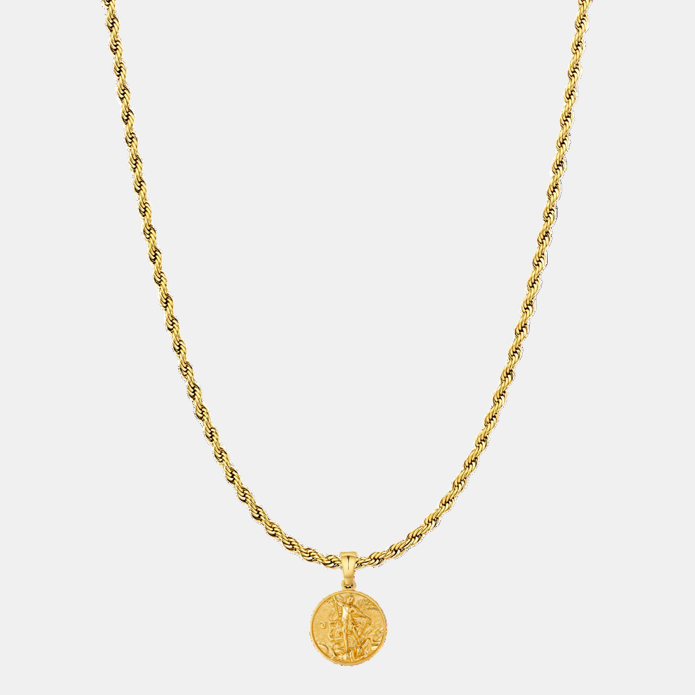 ST. MICHAEL NECKLACE GOLD