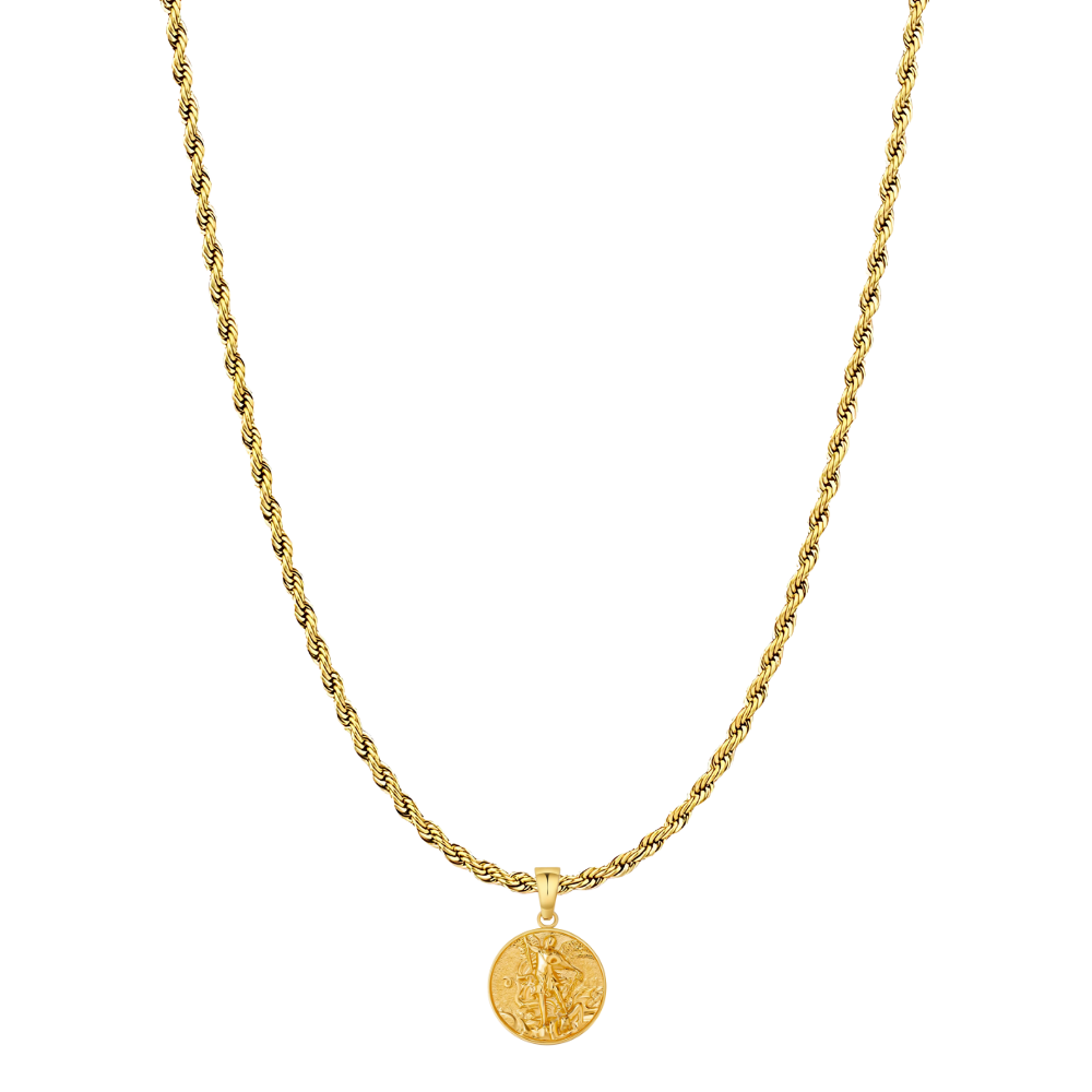 ST. MICHAEL NECKLACE GOLD