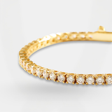 צמיד טניס Aura 3 מ"מ - זהב