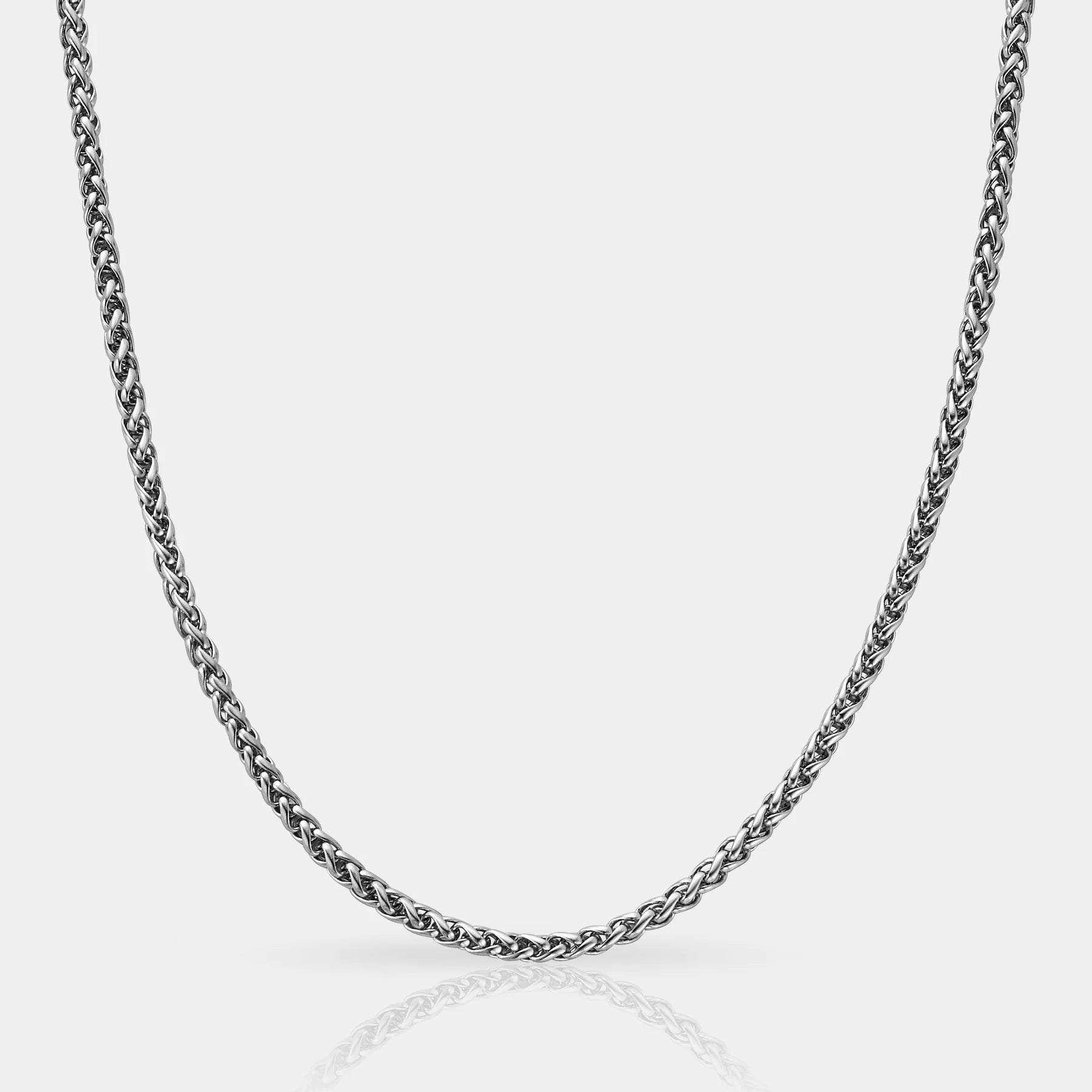 Wheat Chain 3MM Silver