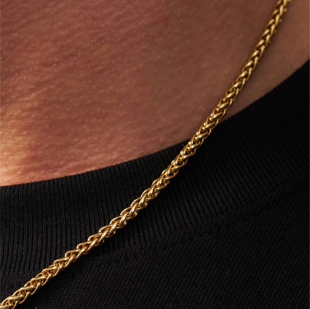 Wheat Chain 3MM Gold