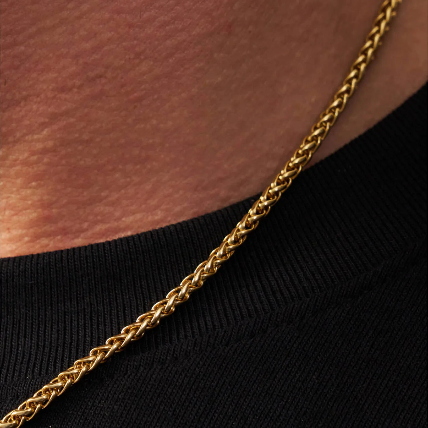 Wheat Chain 3MM Gold