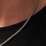 Wheat Chain 3MM Silver