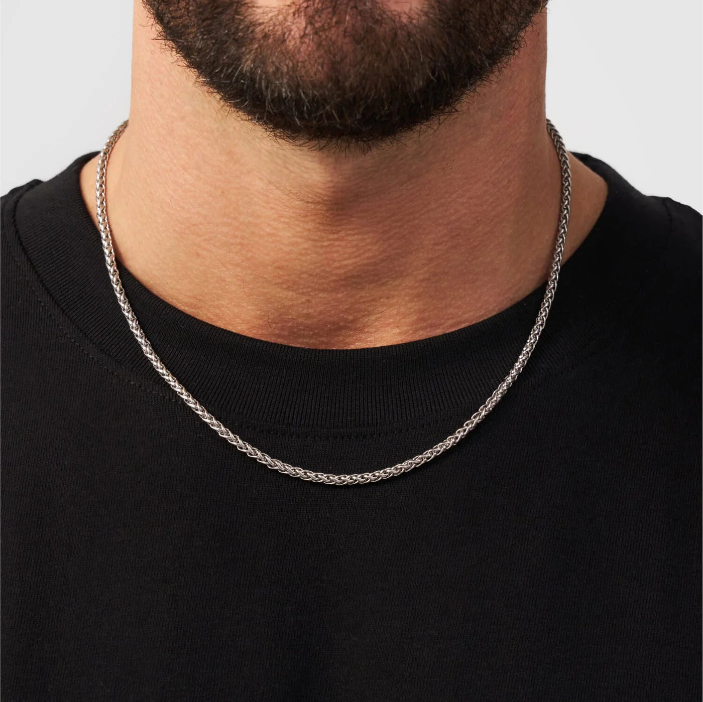 Wheat Chain 3MM Silver
