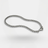 Wheat Bracelet 5MM – Silver