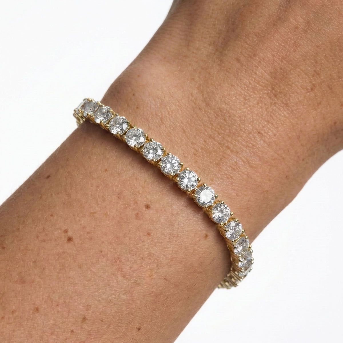 Tennis Bracelet 6MM - Gold